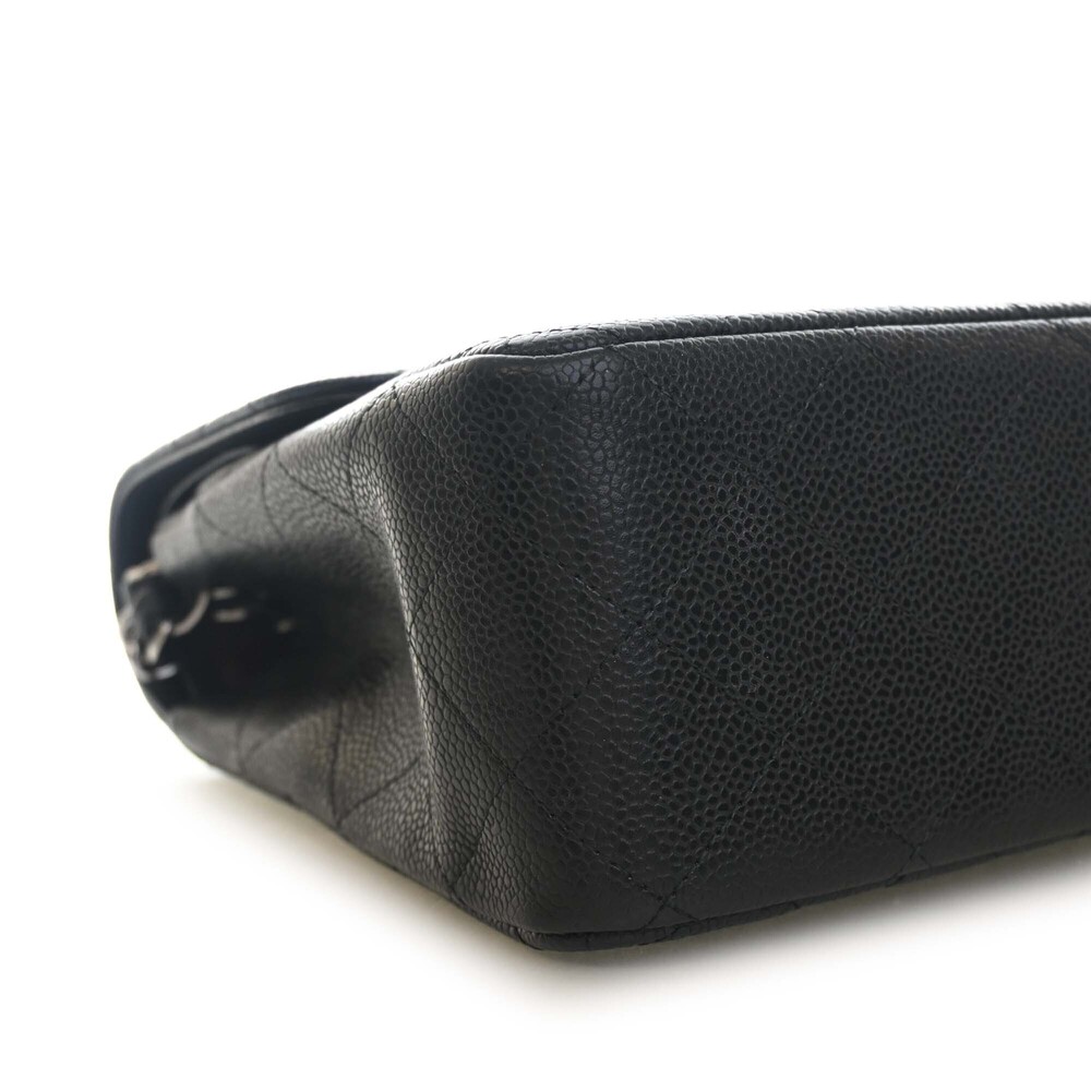 Pre-Loved Chanel Jumbo Classic Caviar Double Flap - Picture 11 of 12